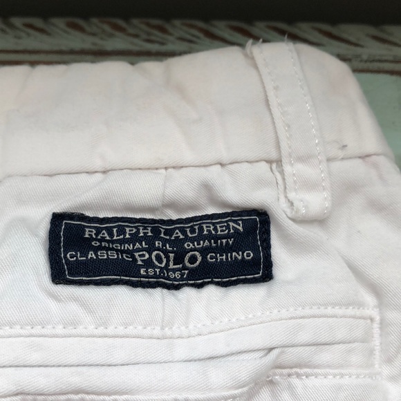 Polo Ralph Lauren White Pants size 5T - Picture 4 of 4